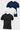 Pack de camisetas básicas ZIOL para looks casuais masculinos