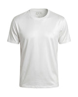 Camiseta Ziol Pima SilkTouch Branco masculina, frente da peça sem modelo, algodão peruano Pima