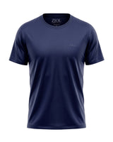 Camiseta Ziol Pima SilkTouch Marinho masculina, frente da peça sem modelo, algodão peruano Pima