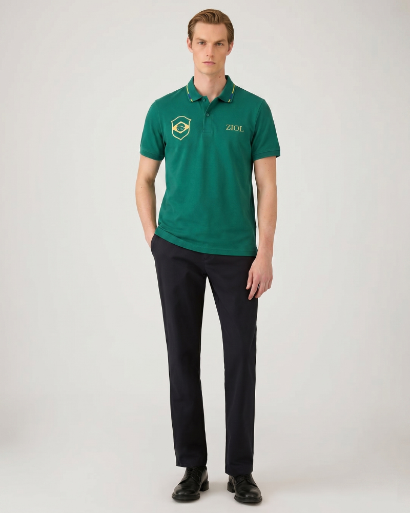 POLO PIQUÊ ZIOL BRASIL EDITION