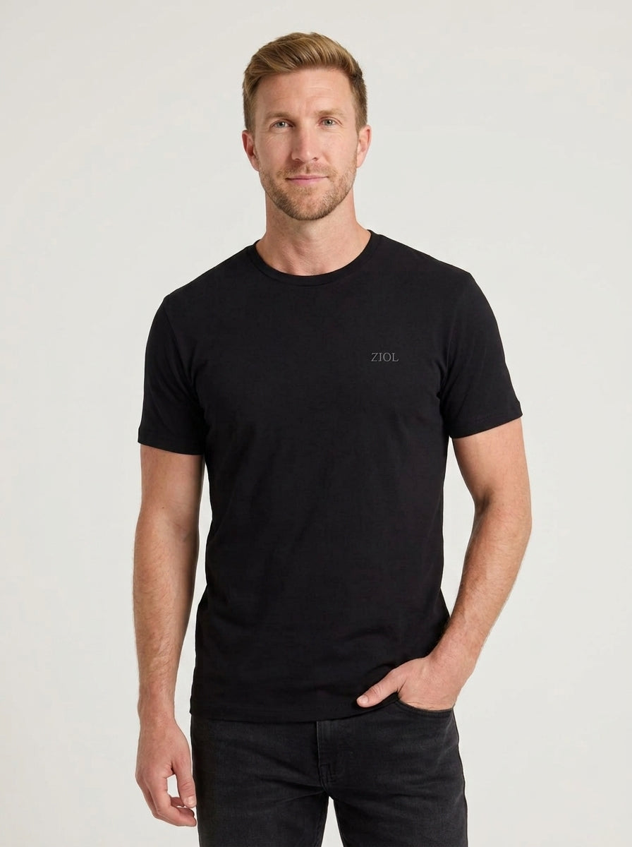 Camiseta Manga Curta Pima Cotton Clássica