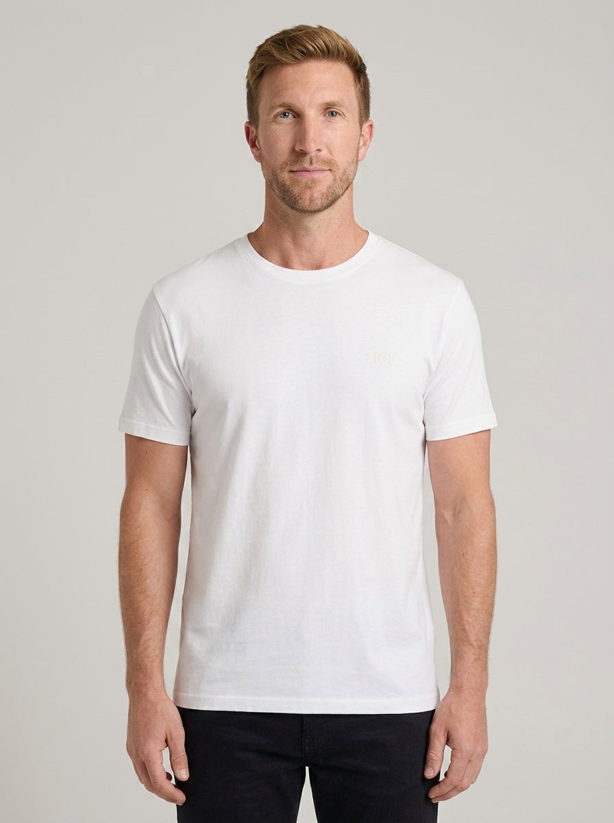 Camiseta Manga Curta Pima Cotton Clássica