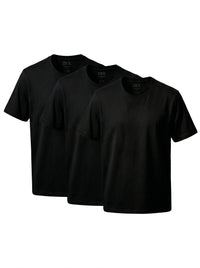 Kit ZIOL 3X - 3 Camisetas Algodão Egípcio Masculina