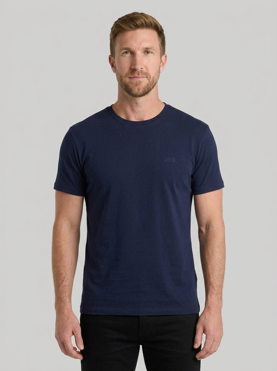 Camiseta Manga Curta Pima Cotton Clássica