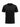 Camiseta Ziol Pima SilkTouch Preto estendida, frente da peça sem modelo