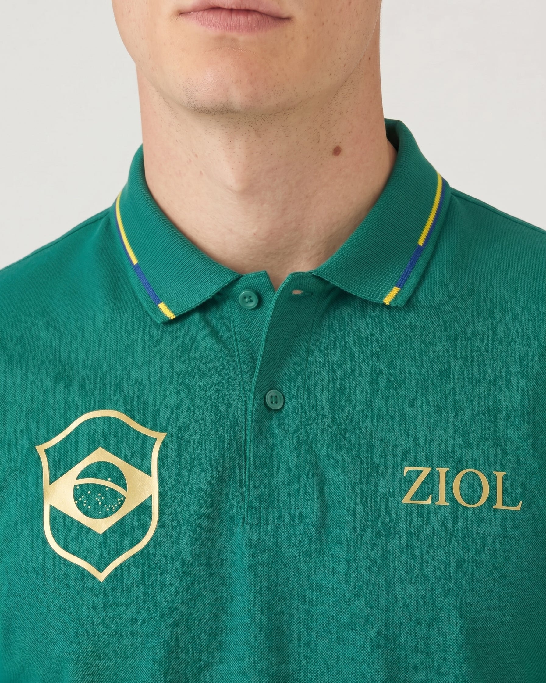 POLO PIQUÊ ZIOL BRASIL EDITION